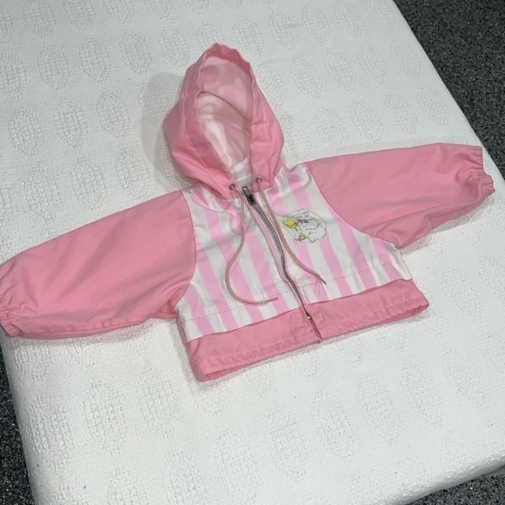 Baby jacket Weather Tamer‎ Beach Bunny vintage 12 jacket pink